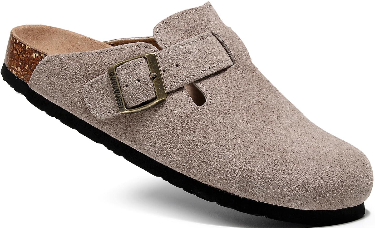 guoluofei Arch Support Women's Slip-On Clogs For Home with Adjustable Buckle